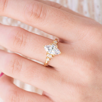 Marquise Engagement Rings: The Complete Guide to the Most Elongating Shape