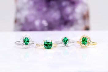 Green Engagement Rings: The Complete Guide to Every Green Gemstone