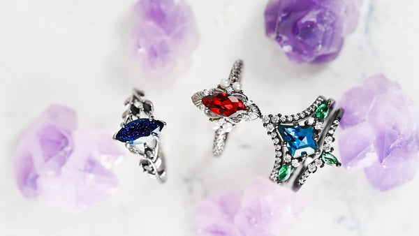 Women’s Black Rings