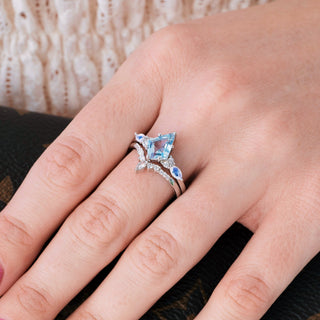 Kite Cut Aquamarine Rings - Why the Shape and Stone Were Made for Each Other