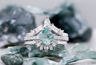 Best Cuts for Moss Agate Rings: Kite, Oval, Hexagon & More