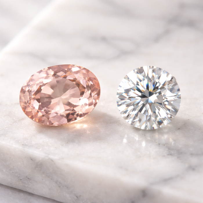 Morganite vs Diamond Engagement Ring - An Honest Comparison