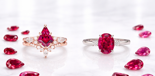 Red Engagement Rings - Every Red Stone Compared (Ruby, Garnet, Spinel & More)