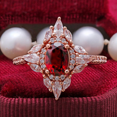 Garnet Engagement Rings: Which Garnet, and Are They Durable Enough?