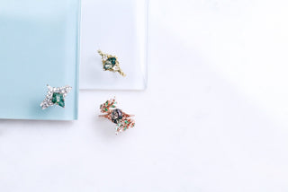 Moss Agate Engagement Rings Guide