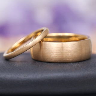 Men’s Solid Gold Wedding Bands