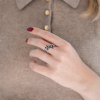 Herkimer Diamond Engagement Rings