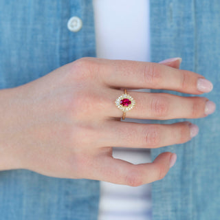 Red Gemstone Jewelry