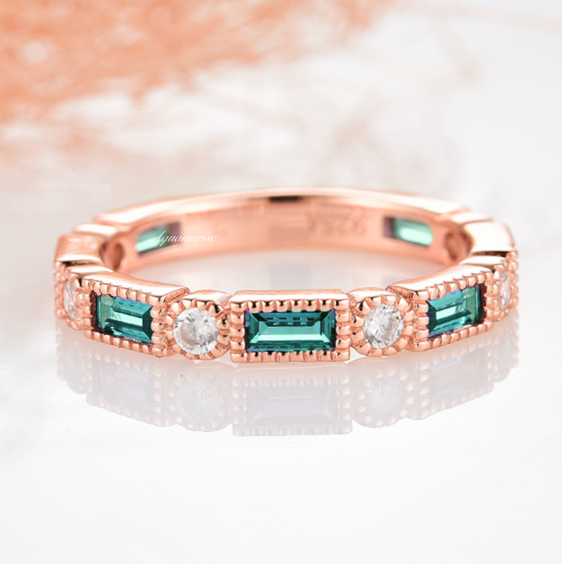 Rose Gold Vermeil Women's Wedding Bands