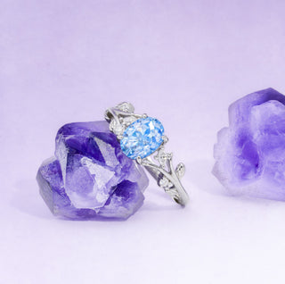 Sterling Silver Engagement Rings