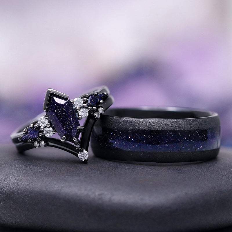 Starry Night® Couples Ring Set