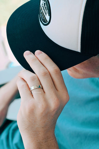 Kite Alexandrite Couples Ring Set