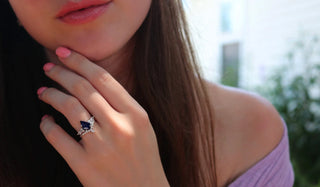 Skye Kite® Starry Night Couples Ring Set