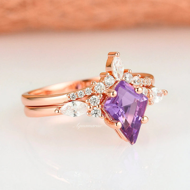 Skye Kite™  Amethyst Couples Ring