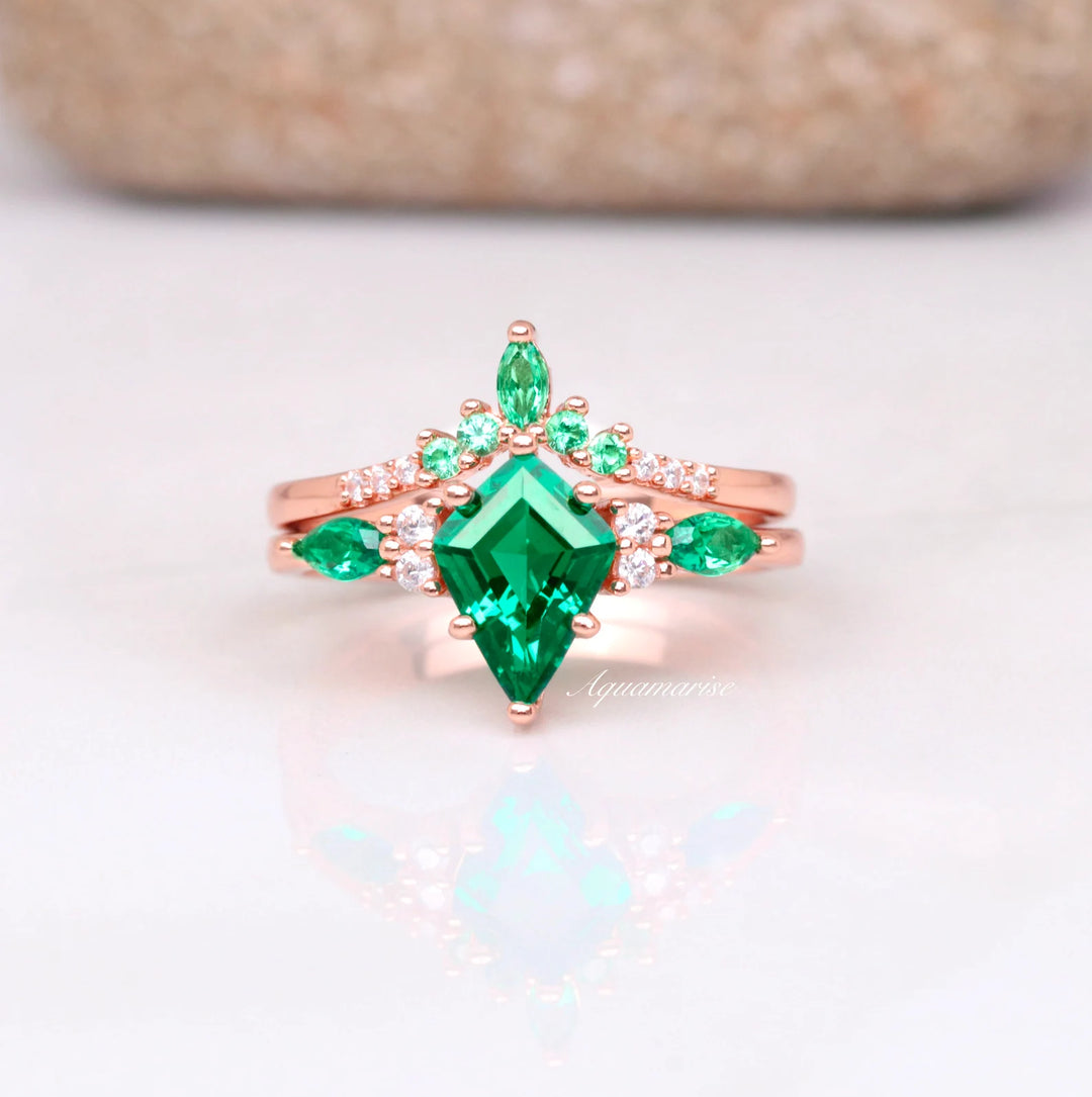 Skye Kite™  Kite Emerald Couples Ring