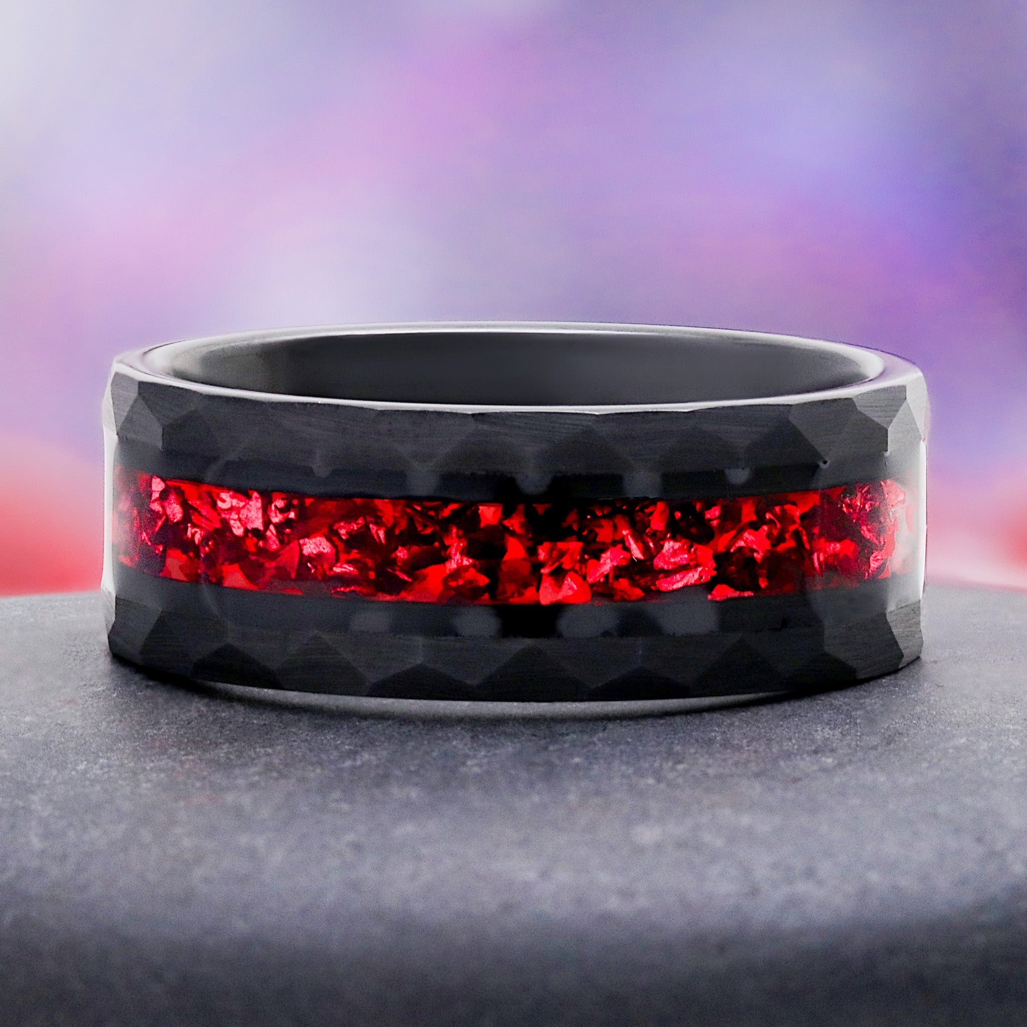 Skye Kite Natural Red Garnet Couples Ring Set – Aquamarise