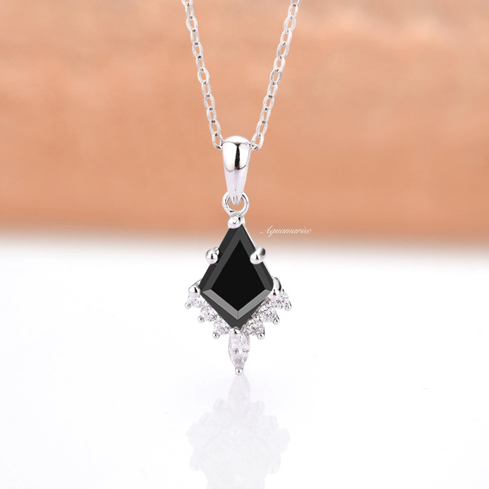 Skye Kite™  Kite Black Onyx Pendant Necklace- Sterling Silver