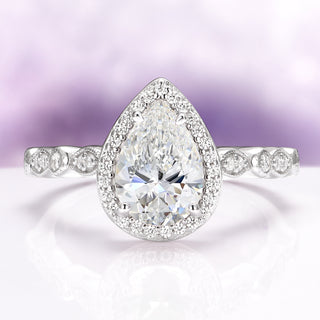 Lab-Grown Diamond Engagement Ring in 14K White Gold (IGI Certified)