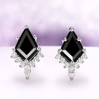 Skye Kite® Black Onyx Stud Earrings in Sterling Silver