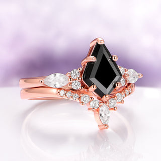 Skye Kite®  Black Onyx Ring Set in 14K Rose Gold Vermeil