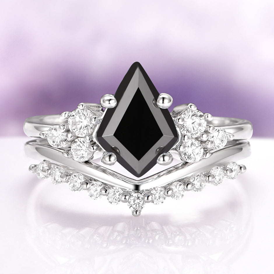 Simple Black Onyx Sterling Silver Ring – Shine Of Diamond