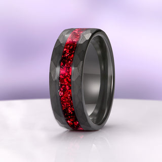 Skye Kite® Natural Red Garnet Couples Ring Set