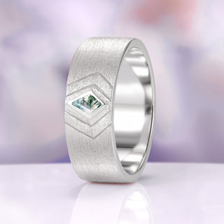 Elowen Moss Agate Couples Ring Set