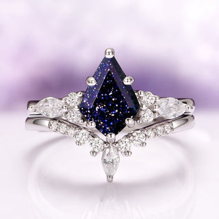 Skye Kite® Starry Night Ring Set in Sterling Silver