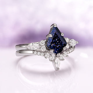 Skye Kite® Starry Night Couples Ring Set