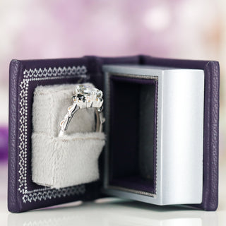 Night Court Handmade Leather Book Ring Box (Small)