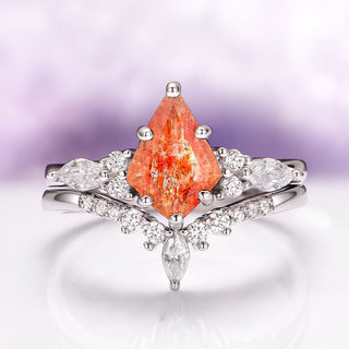 Skye Kite®  Natural Sunstone Ring Set in Sterling Silver