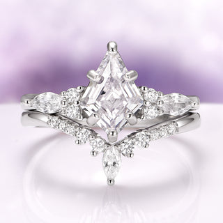 Skye Kite® Simulated Diamond Bridal Ring Set in Sterling Silver