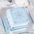 Winter Court Leather Book Ring Box – Glacier Mist Edition (Small)