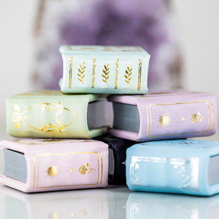 Night Court Handmade Leather Book Ring Box (Small)