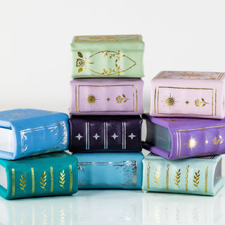 Night Court Handmade Leather Book Ring Box (Small)