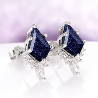 Skye Kite® Starry Night Stud Earrings in Sterling Silver