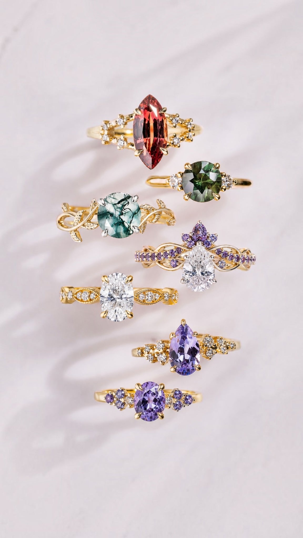 Design your own ring with Aquamarise, shown in a collection banner