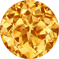 Citrine gemstone swatch
