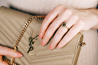 Skye Kite® Galaxy Herkimer Diamond & Meteorite Couples Ring Set