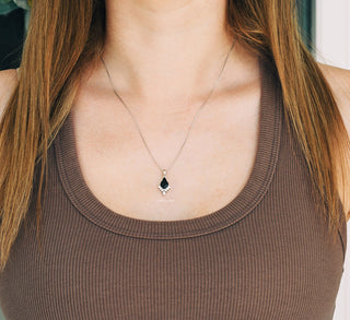 Skye Kite® Black Onyx Pendant Necklace in Sterling Silver