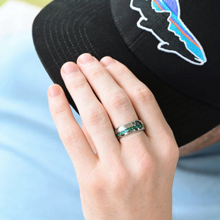 Skye Kite®  Moss Agate Couples Ring Set