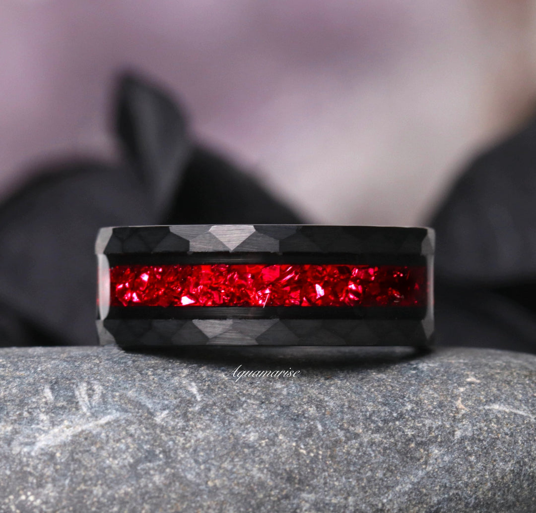 Skye Kite™ Natural Red Garnet Couples Ring