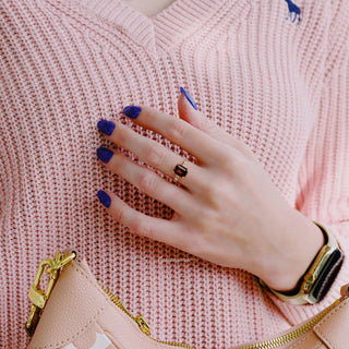 Emerald Cut Red Garnet Engagement Ring in 14K Solid Rose Gold (Hidden Halo)