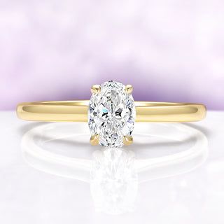 one carat solitaire engagement ring 
