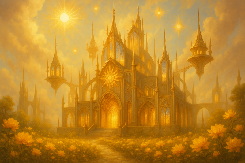 Palace of the Day Court | ACOTAR-Inspired Magical house of prythian