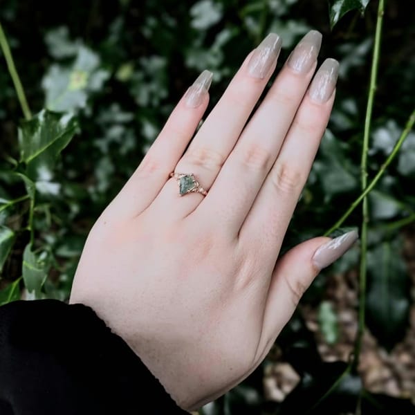 skye kite moss agate ring