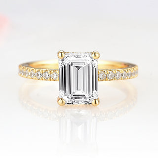 Lab-Grown Diamond Engagement Ring- 14K Solid Yellow Gold (IGI Certified)