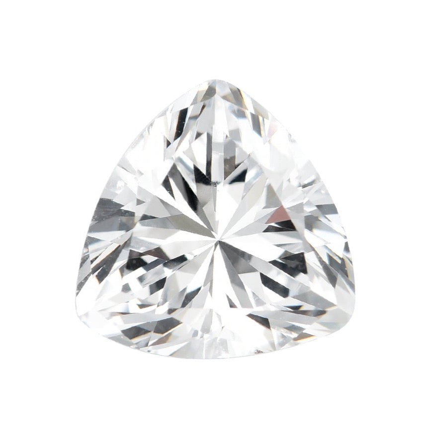 Premium Trillion Cut Loose Moissanite Gemstone