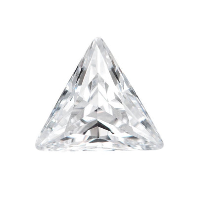Premium Triangle Cut Loose Moissanite Gemstone