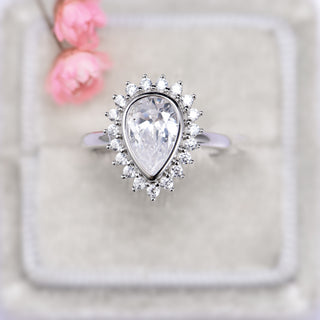 Anna Simulated Diamond (CZ) Ring- 925 Sterling Silver